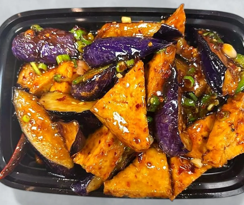 68. 茄子豆腐 Eggplant with Tofu