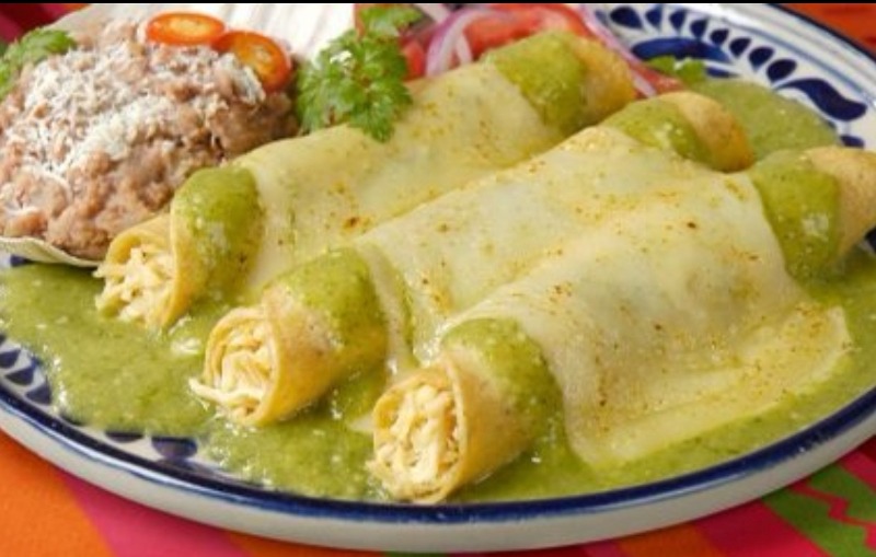 Comal Street Tacos ENCHILADAS Menu