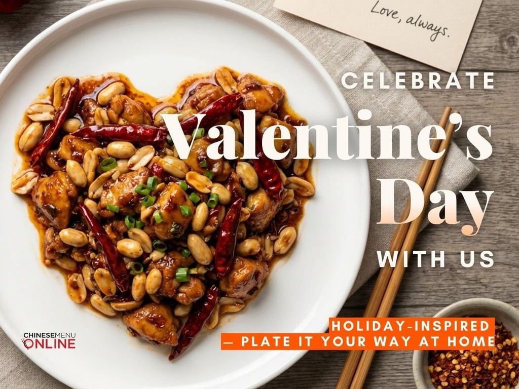 Valentine's Day Kung Pao Chicken
