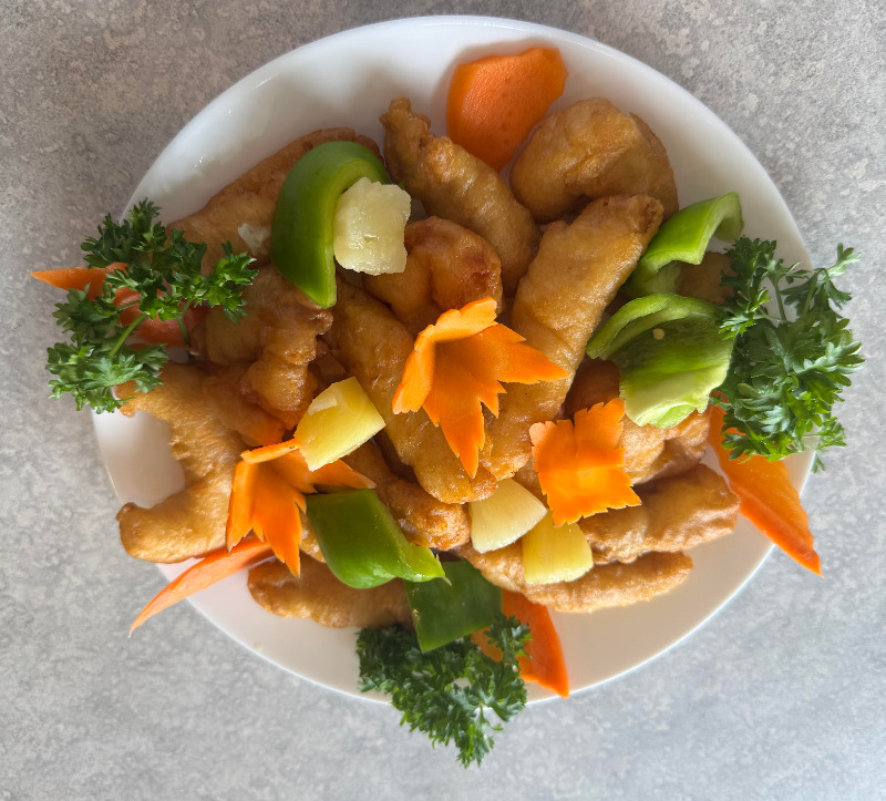Sweet & Sour Chicken and Shrimp