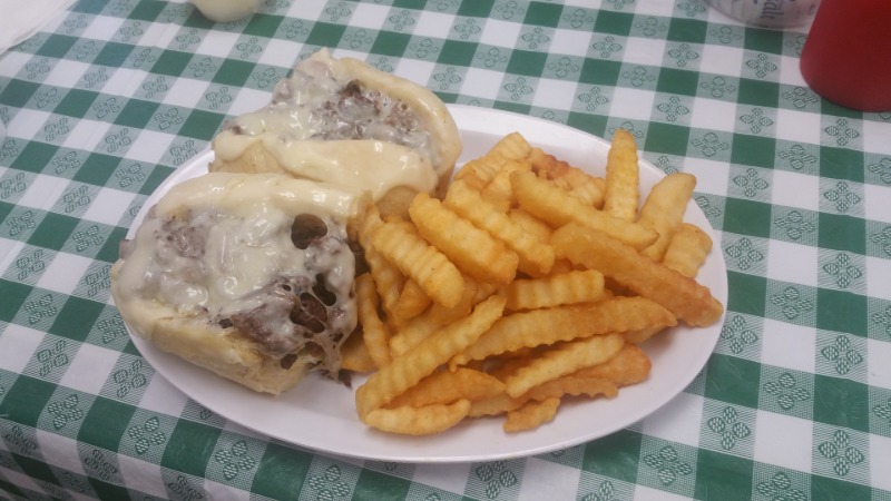 Terri's CHEESESTEAK w/ Choice of Side