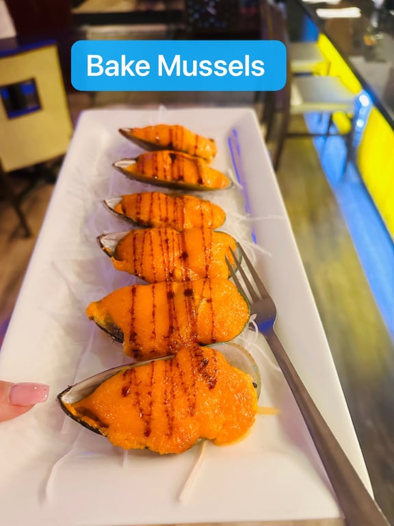 Baked Mussel (6 Pcs)