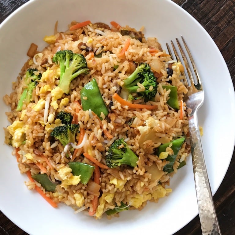 21. Vegetable Fried Rice