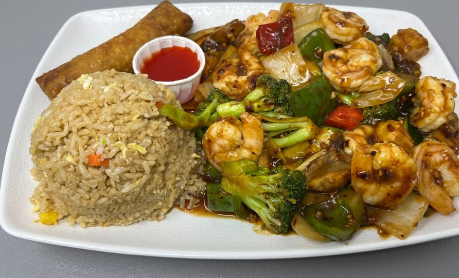 C10. Hunan Shrimp