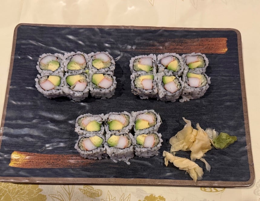 California Roll Dinner