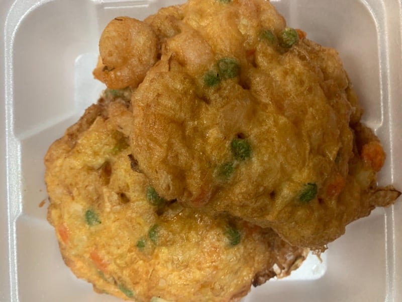 44. Shrimp Egg Foo Young