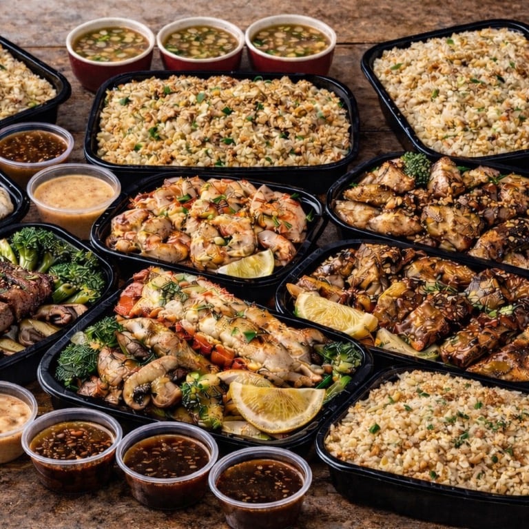 Premium Family Hibachi Feast (Feeds 4-5)