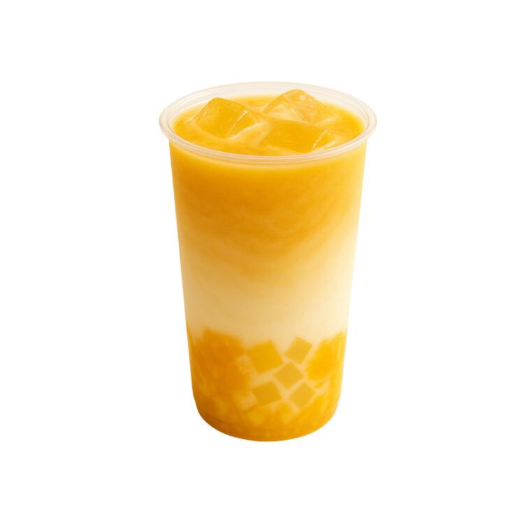4. Mango Tea Latte 芒果茶拿铁