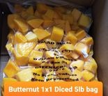 Butternut Squash 1x1 Diced 5lb bag