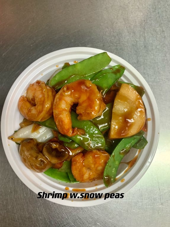 93. Shrimp w. Snow Peas