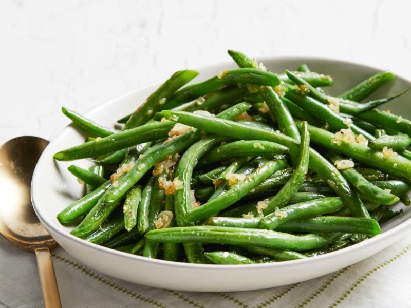Sautéed Garlic Green Beans Image