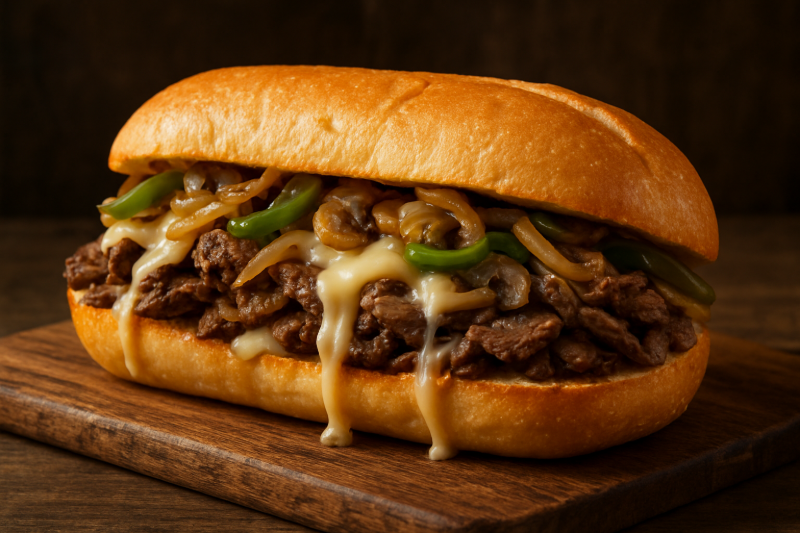 Philly Cheese Steak Hero