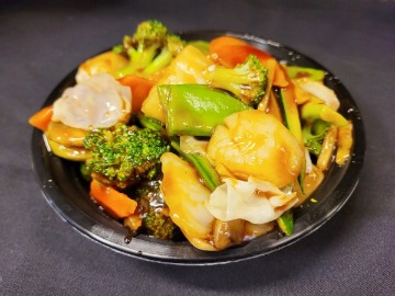 121. 蔬菜干贝 Scallop w. Vegetable