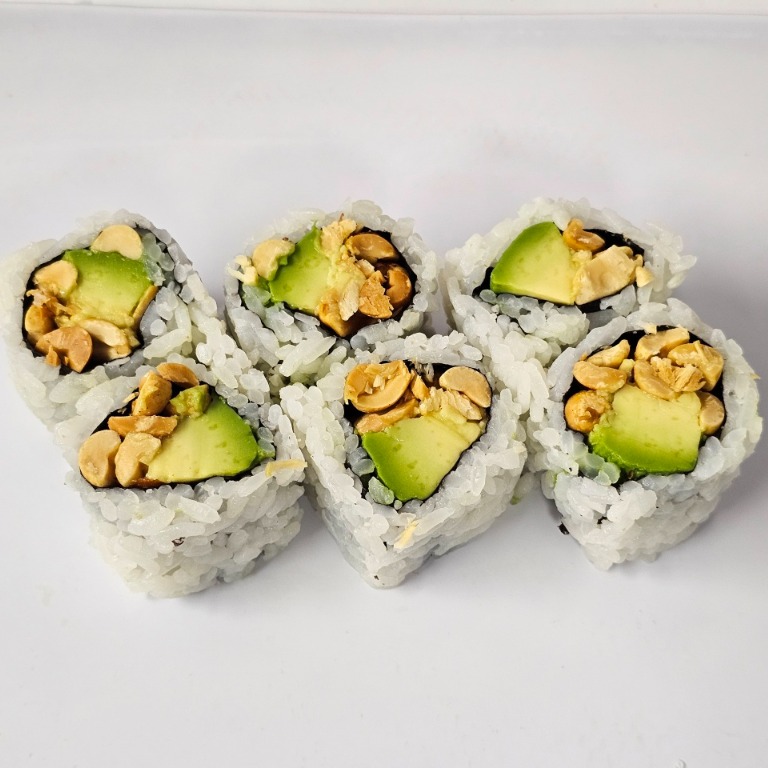Peanut Avocado Roll