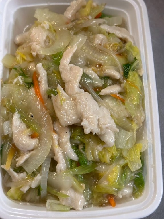 28. Chicken Chow Mein 鸡炒面