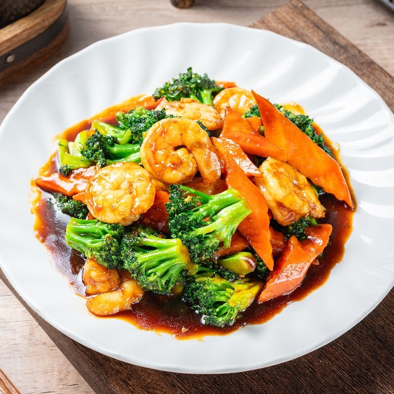 Broccoli Prawns