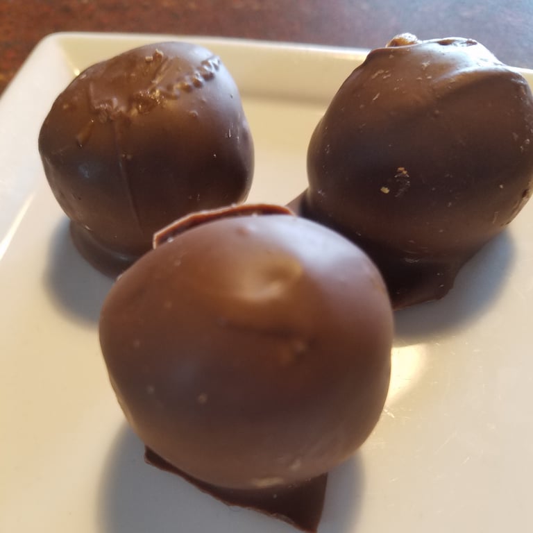 Chocolate Covered Peanut Butter Balls Image