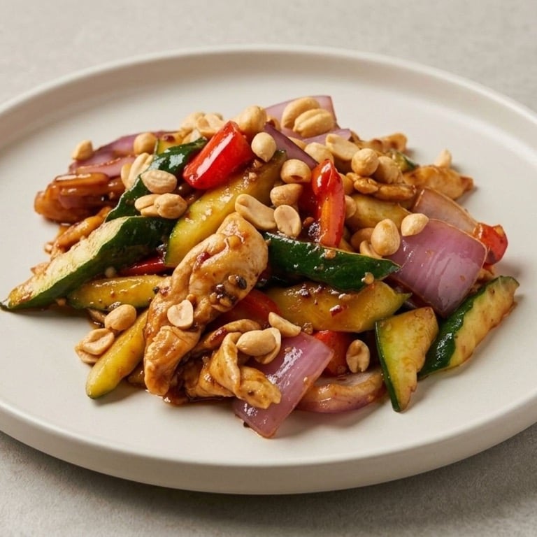 C5. 宫爆鸡 Kung Pao Chicken