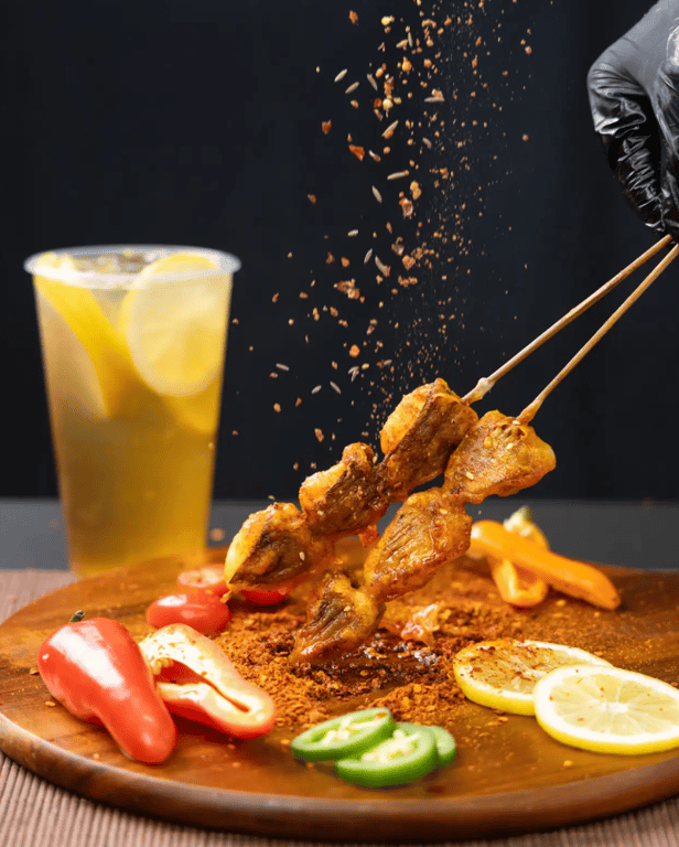 Mushroom Skewer (2) 香菇串