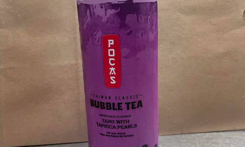 Bubble Tea Can Taro 16.5oz