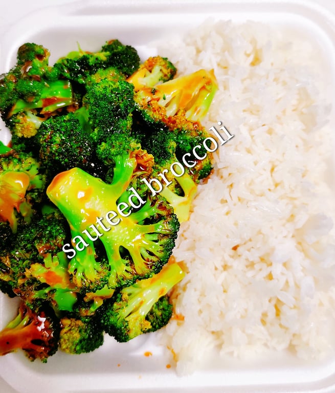 炒芥兰 59. Sauteed Broccoli