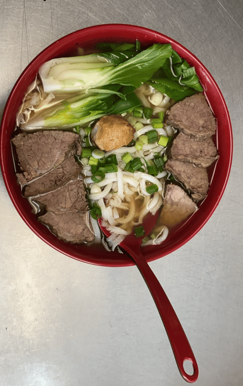 1. Udon Noodles w. Beef