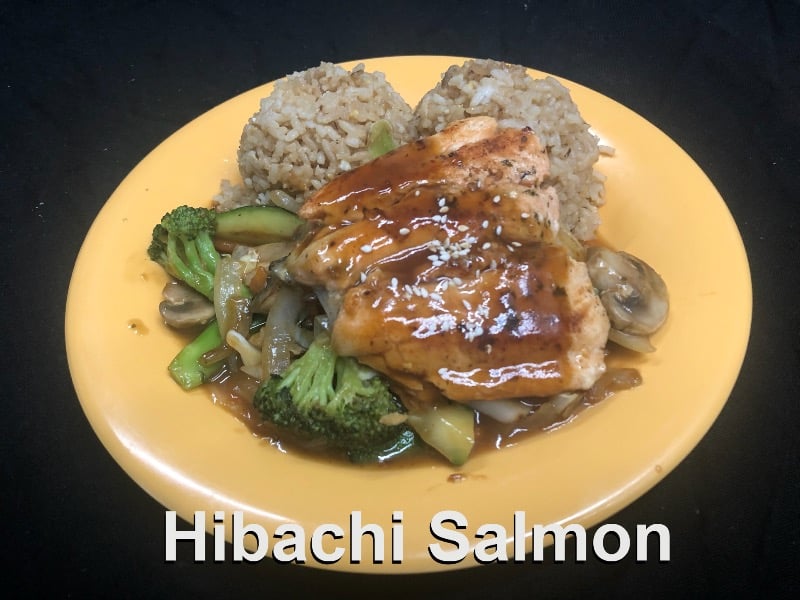 Hibachi Salmon