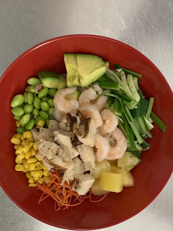 6. Asian Kitchen (Mix) Poke Bowl