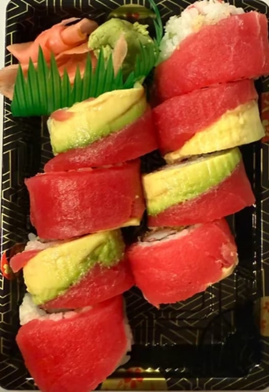 D5. Ahi Crunch Roll (8 pcs)