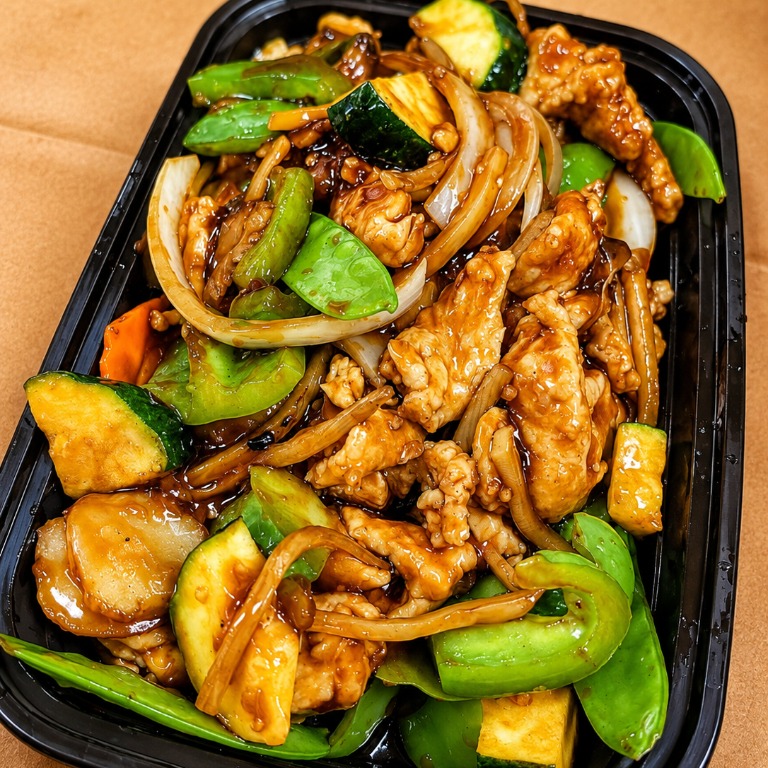 Chicken with Garlic Sauce