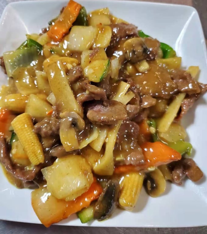 Curry Beef (gluten free)