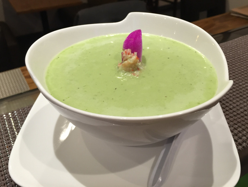 4. Green Creamy Soup