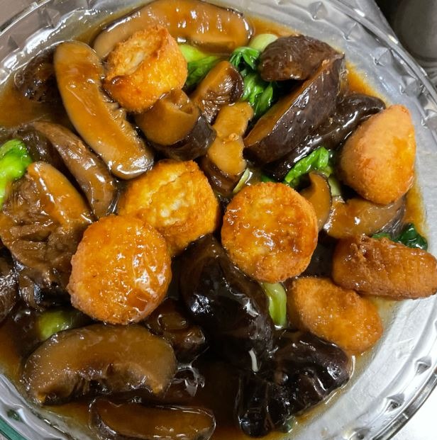 SP18. Mushroom w. Japanese Tofu