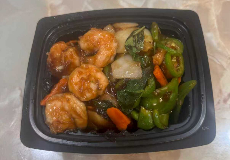 Thai Basil Shrimp