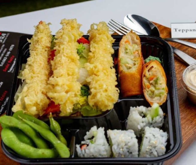 Shrimp Tempura Bento Box