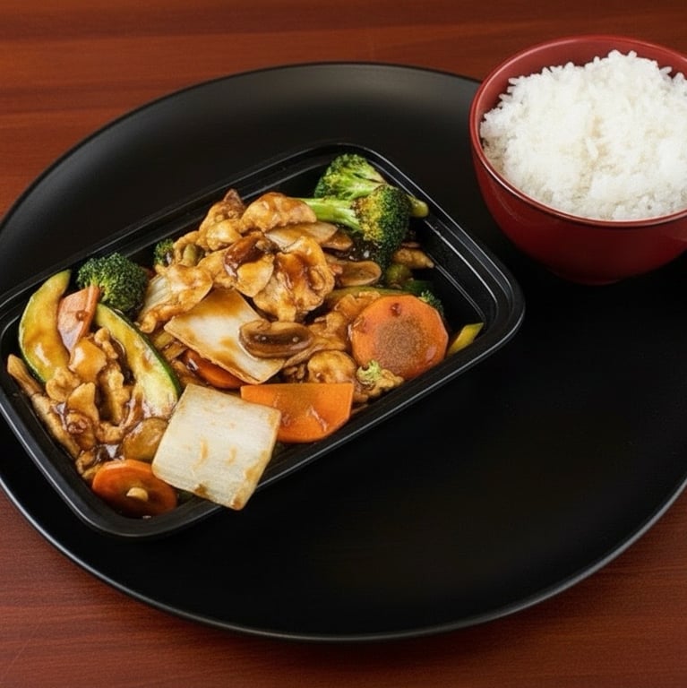 47. Chicken w. Mixed Veg