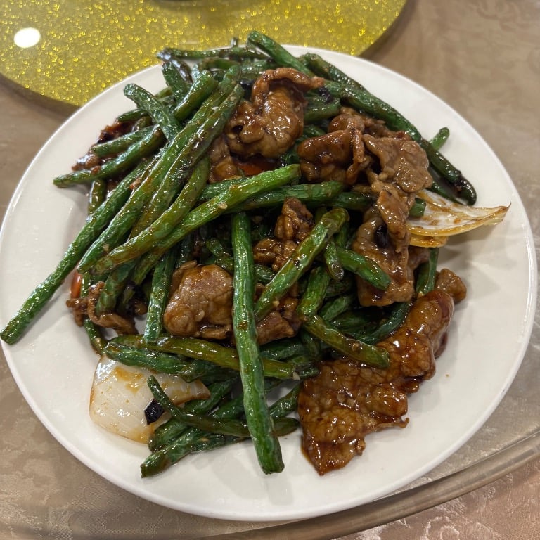 40. Beef with Green Bean