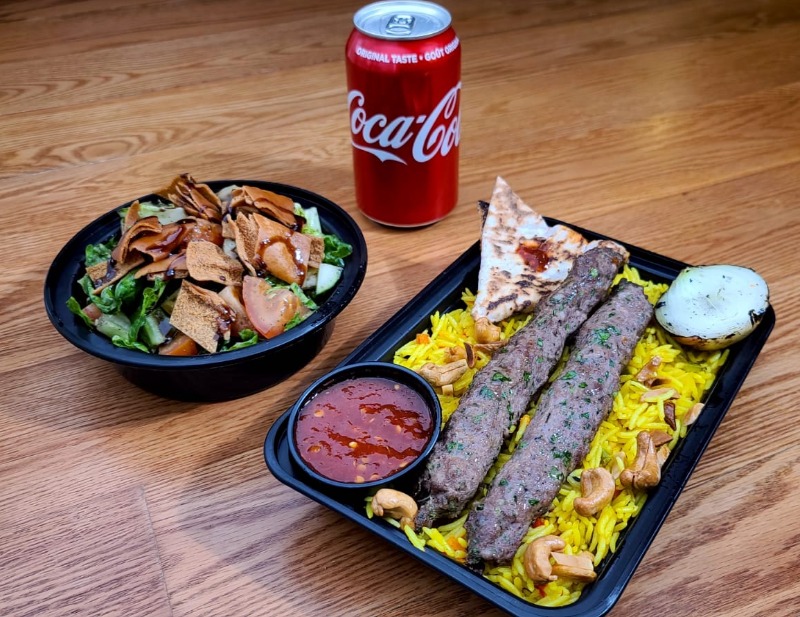 Special Deal: Skewer Kebab w/ Rice & Salad Image