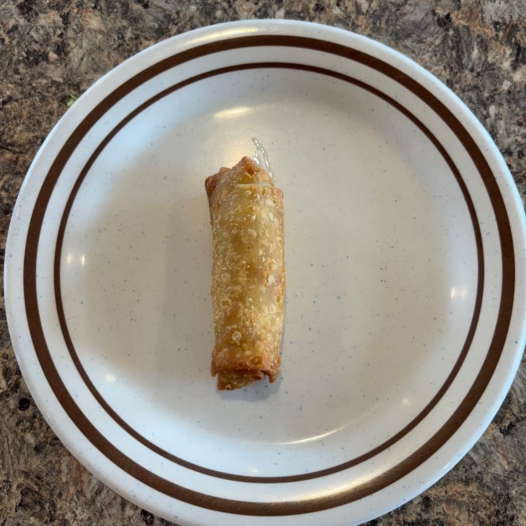 1. 肉春卷 Pork Egg Roll