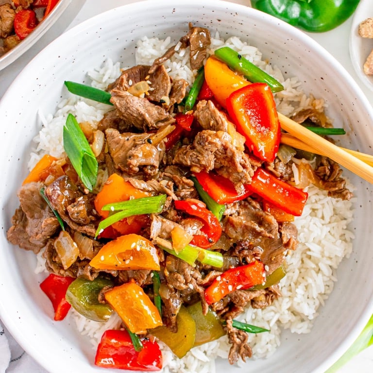 119. Steamed Mixed Vegetables w. Beef