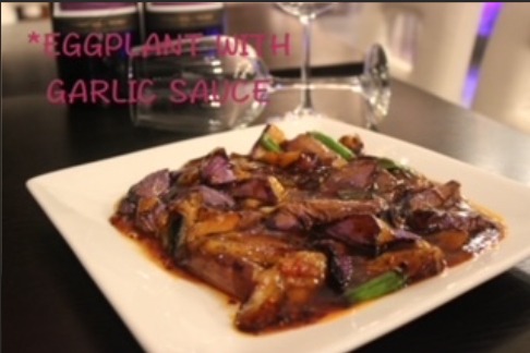 Eggplant with Garlic Sauce