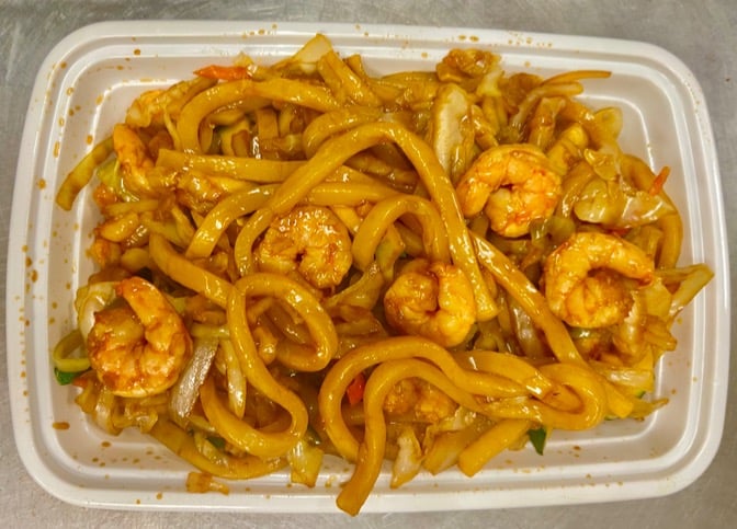 Shrimp Yaki Udon