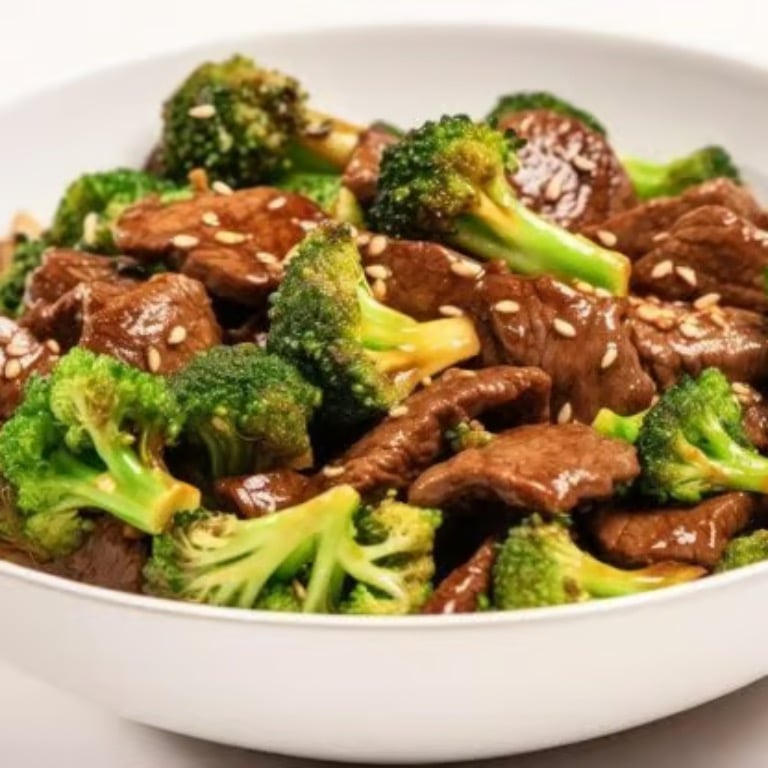 F1. Beef w. Broccoli 芥兰牛
