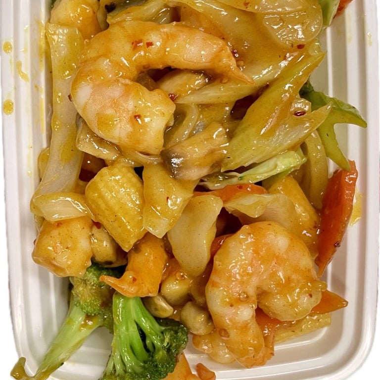 103. Curry Shrimp w. Onion