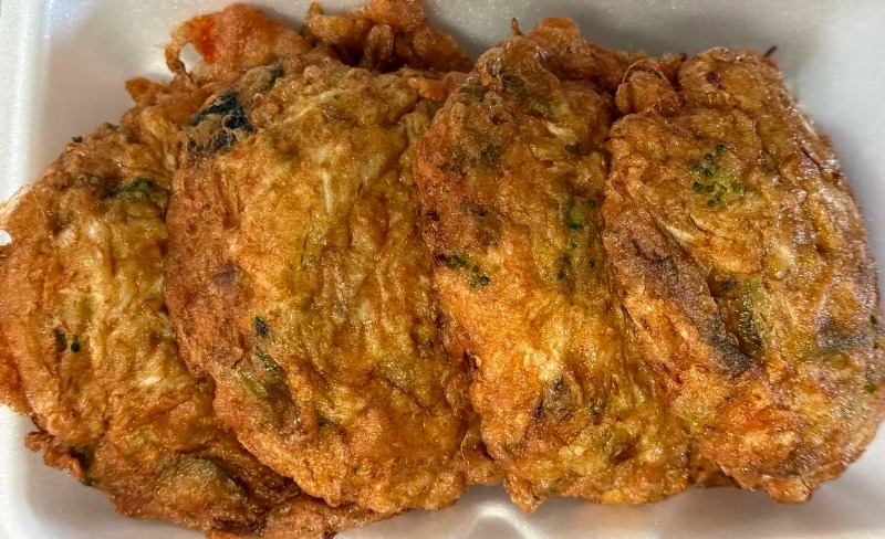 060. 菜蓉蛋 Vegetable Egg Foo Young