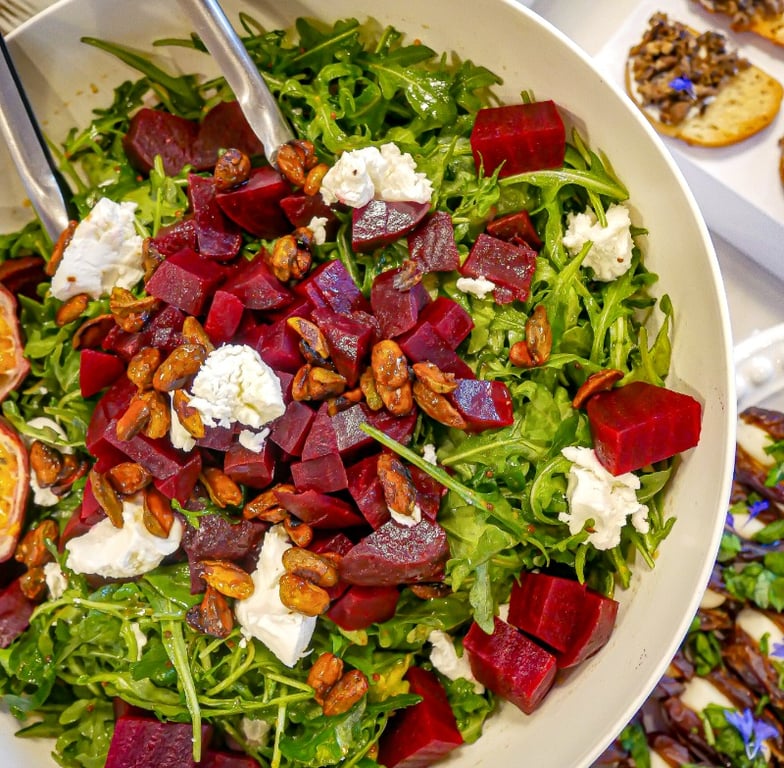 Salade betteraves roquette
