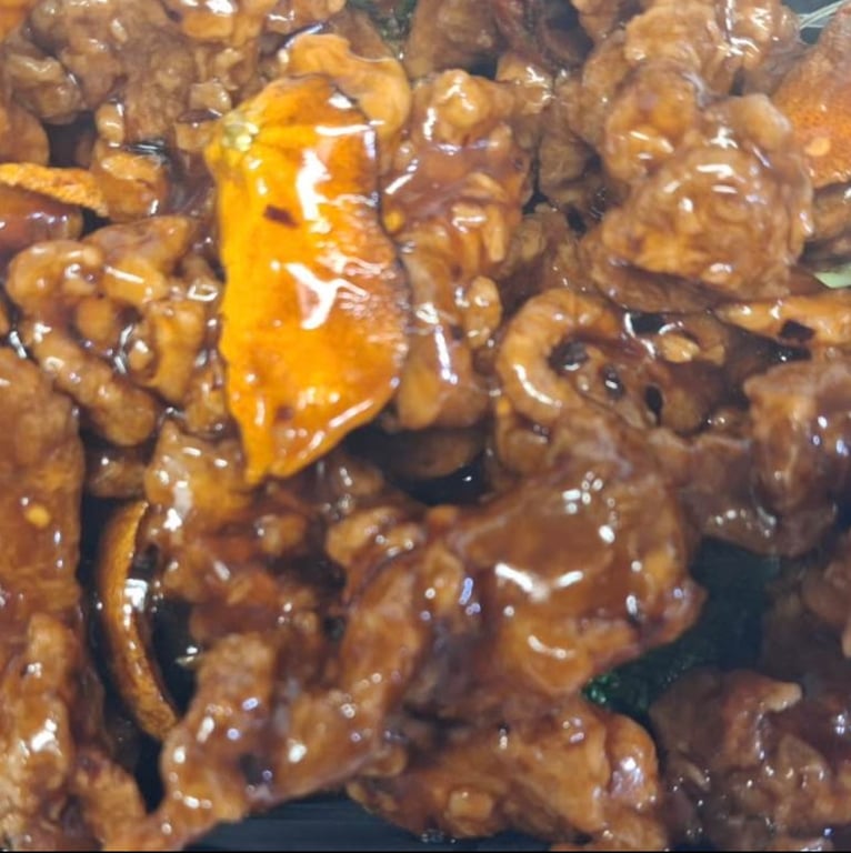 S6. Orange Beef 陈皮牛