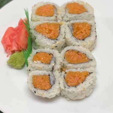 25. Spicy Salmon Roll