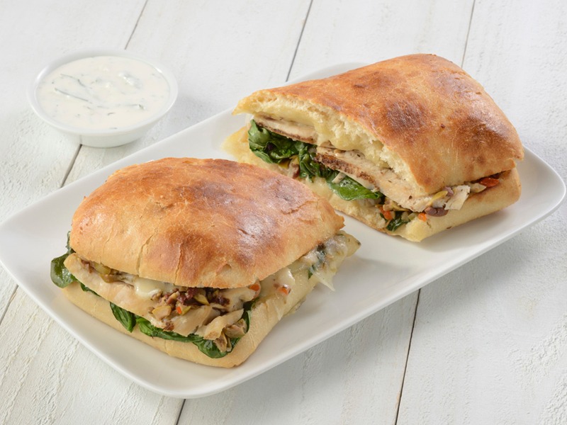 Chicken Tapenade Panini Image