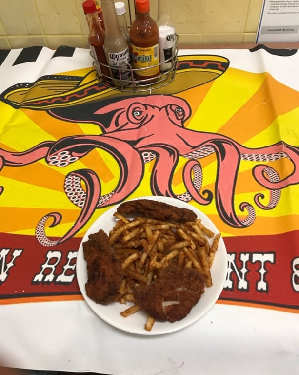 7) Chicken fingers and Side